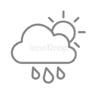 Light Grey Weather Icon Outline