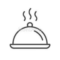 Microwave Dish Icon Outline