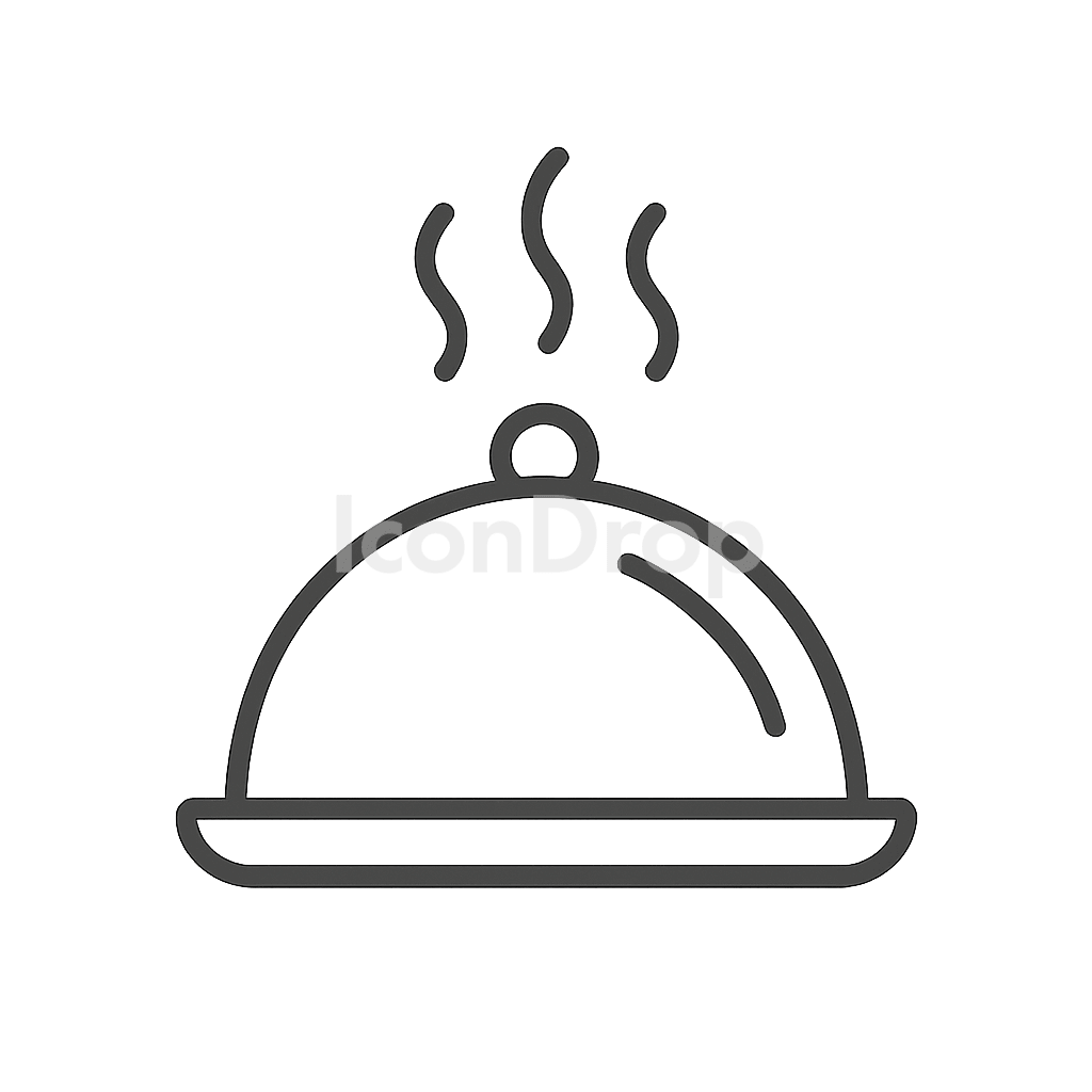 Microwave Dish Icon Outline