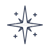 North Star Icon Outline