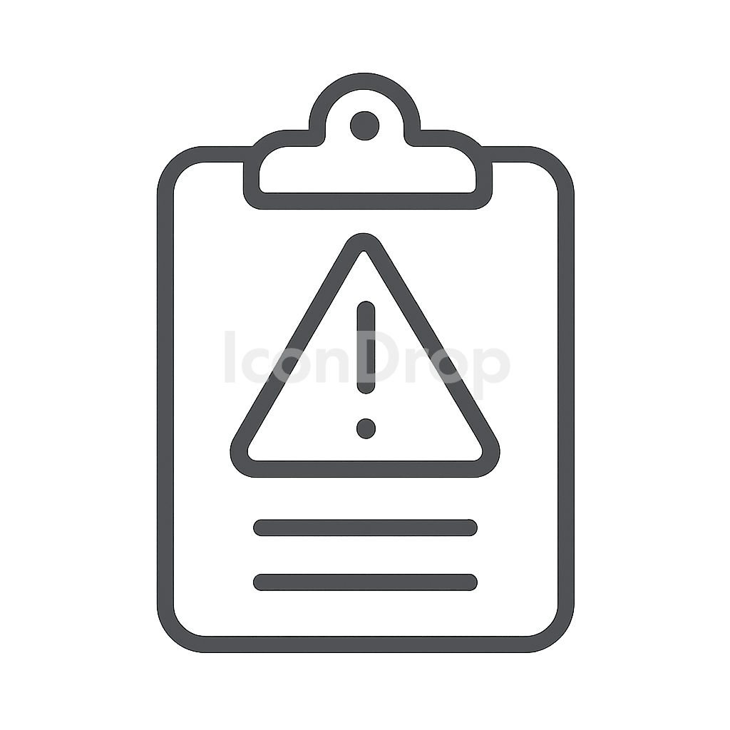 Notice Icon Outline