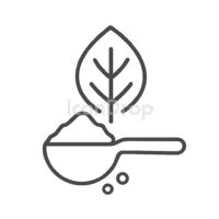 Plant Based Protein Icon Outline