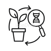 Plant Breeding Icon Outline