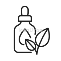 Plant Extract Icon Outline