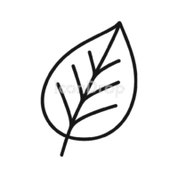 Plant Leaf Icon Outline