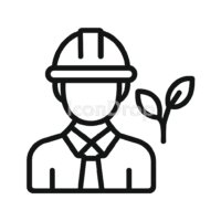 Plant Manager Icon Outline