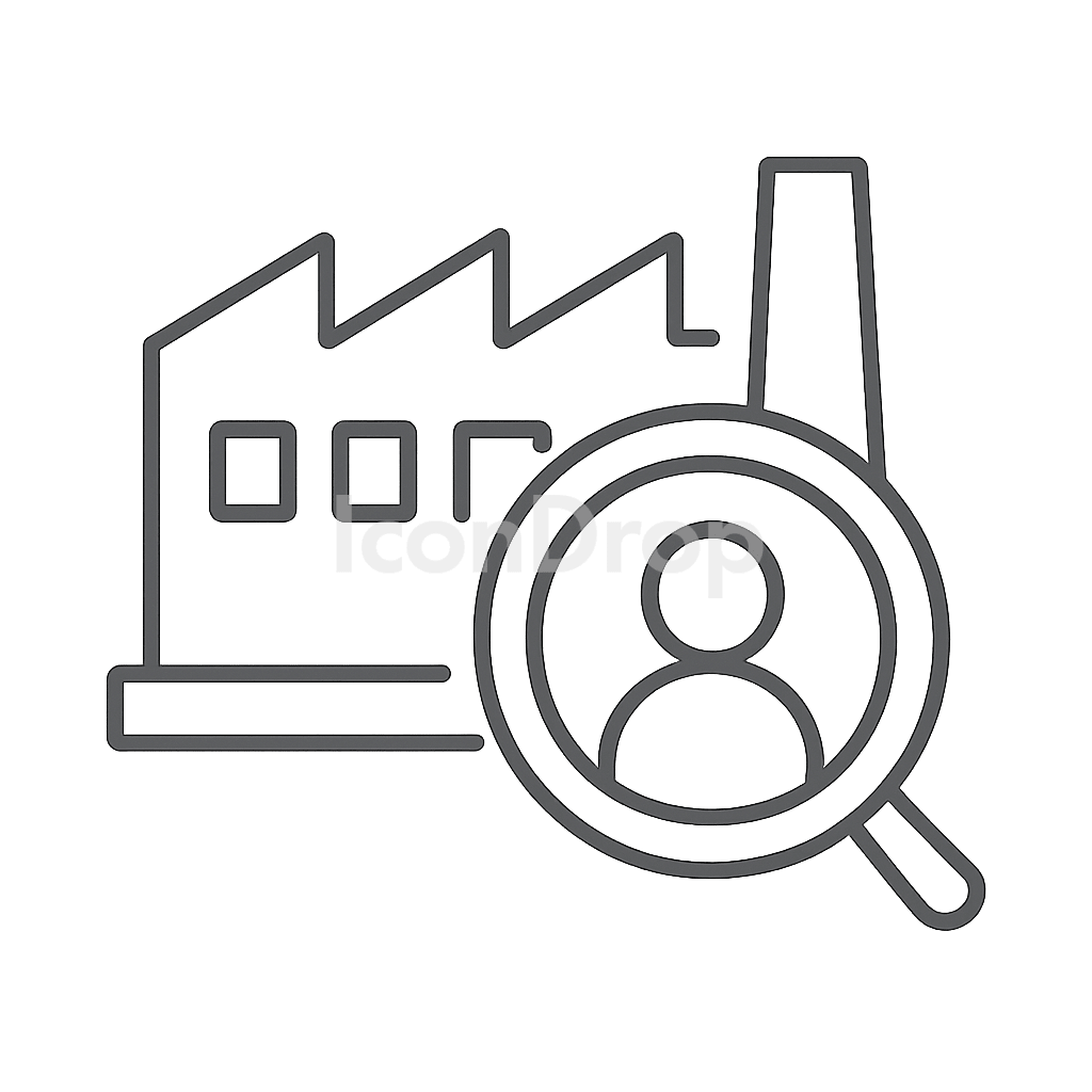 Plant Tour Icon Outline