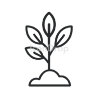 Plant Tree Icon Outline