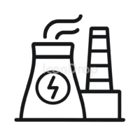 Power Plant Icon Outline