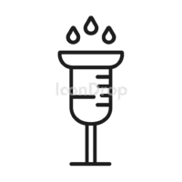 Rain Gauge Icon Outline