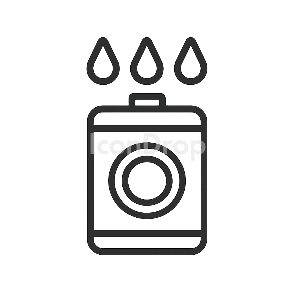 Rain Sensor Icon Outline