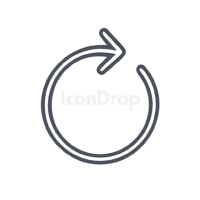 Restart Icon Outline