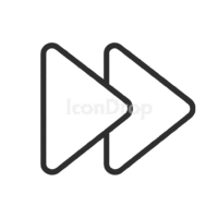 Rewind Icon Outline