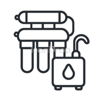 Ro Plant Icon Outline