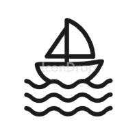 Sea Icon Outline