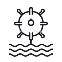 Sea Mine Icon Outline