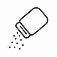 Sea Salt Icon Outline