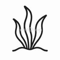 Seagrass Icon Outline