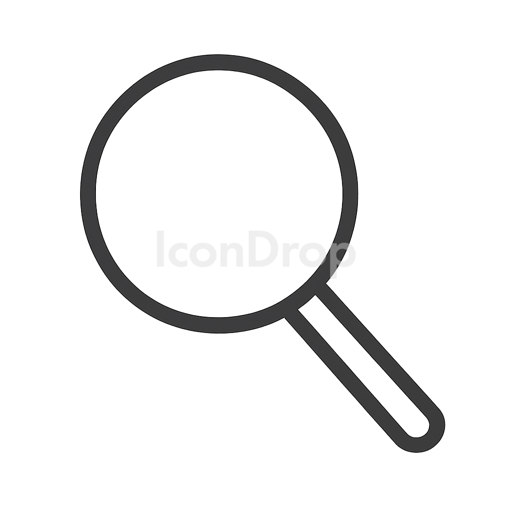 Search Icon Outline