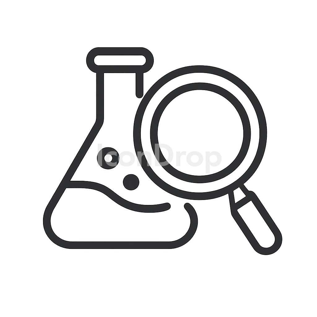 Search Labs Icon Outline