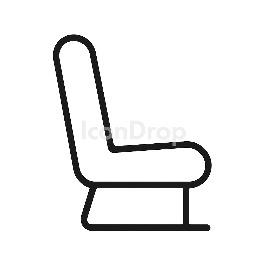 Seat Icon Outline
