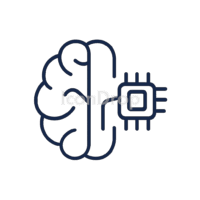 Second Brain Icon Outline