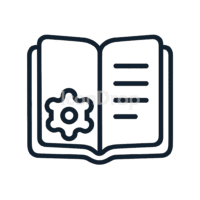 Service Catalog Icon Outline