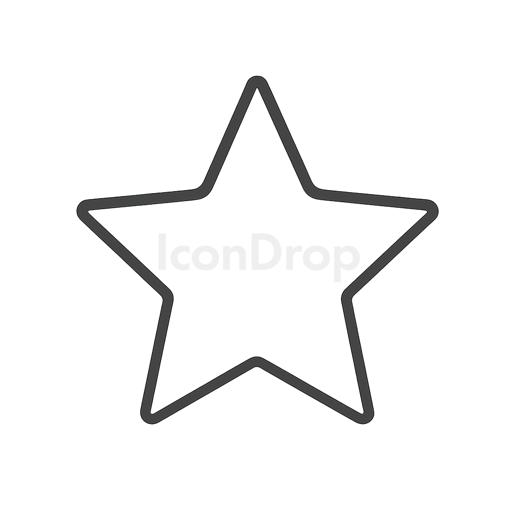 Sf Icon Star Empty Outline