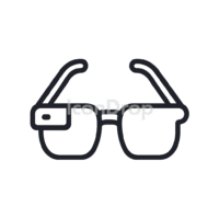 Smart Glass Icon Outline