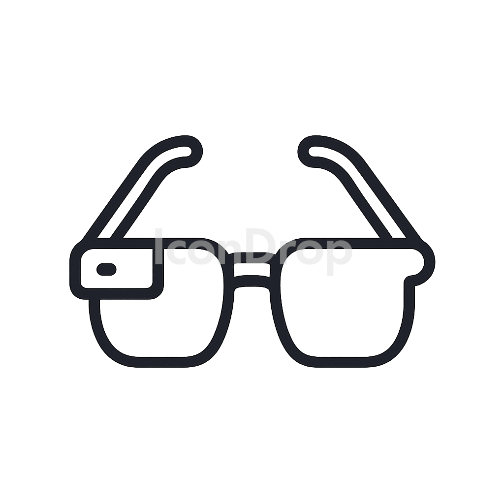 Smart Glass Icon Outline