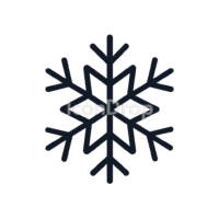 Snowflake Icon Outline