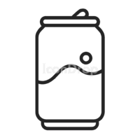 Soft Drink Can Icon Outline