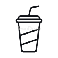 Soft Drink Icon Outline