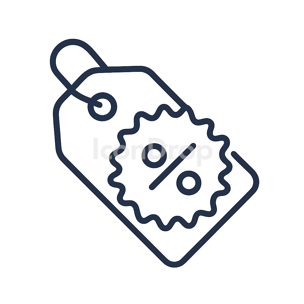 Special Price Icon Outline