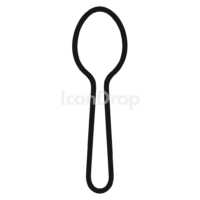 Spoon Icon Outline