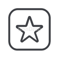 Star Icon App Outline