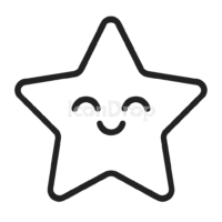 Star Icon Cute Outline