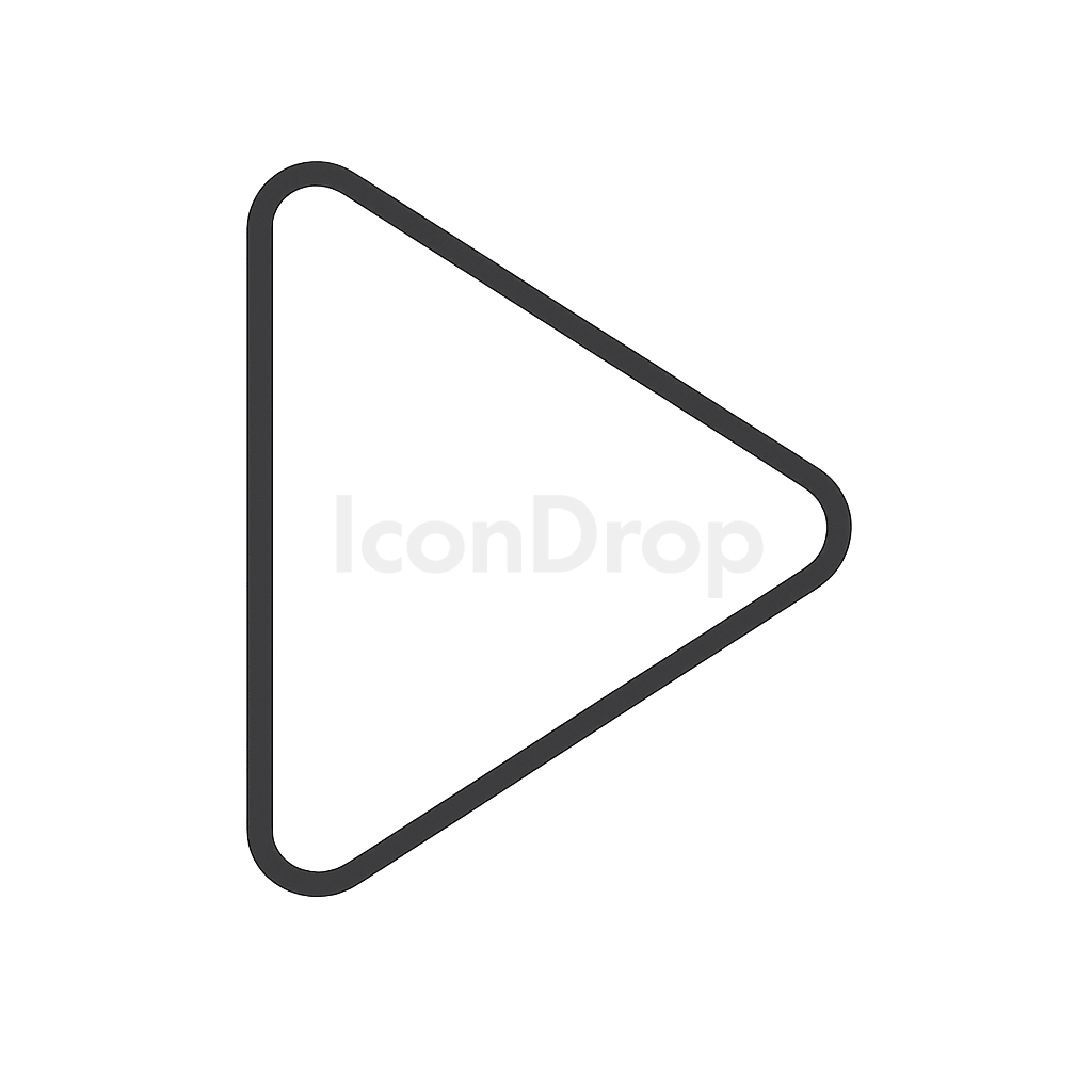 Start Icon Outline
