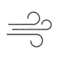 Strong Wind Icon Outline