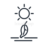 Sun Dried Icon Outline