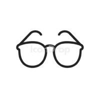 Sunglass Icon Outline
