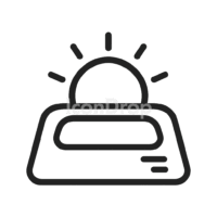 Sunroof Icon Outline