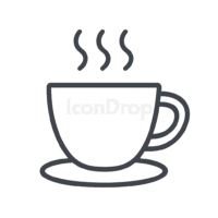 Tea Cup Icon Outline