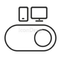 Toggle Device Toolbar Icon Outline