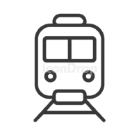 Train Icon Outline