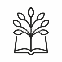 Tree Of Knowledge Icon Outline