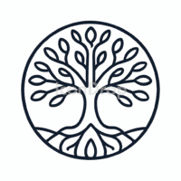 Tree Of Life Icon Outline