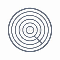 Tree Ring Icon Outline