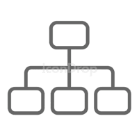 ツリービューのアイコン（アウトライン）