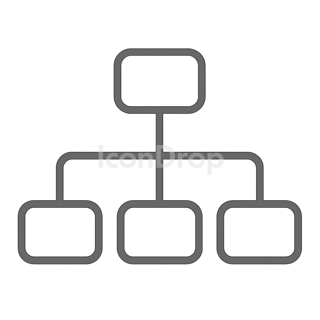 ツリービューのアイコン アウトライン